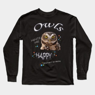 Owls Long Sleeve T-Shirt